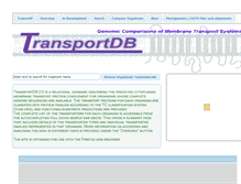 Tablet Screenshot of membranetransport.org